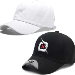 Solid, Self Design, Embroidered Sports/Regular Cap-image-40