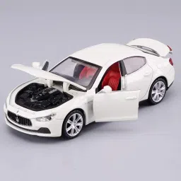 1:32 Metal die cast Car Toy push along toy Light & Sound (Multicolior)-image-7