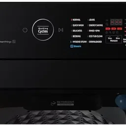 samsung 9 kg with Wi-Fi Enabled Fully Automatic Top Load with In-built Heater Black, Brown image 2