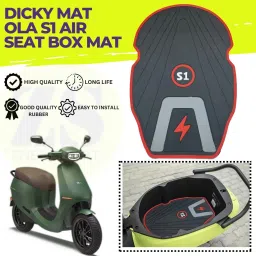 SANR1 Ola S1 X Plus Air Boot Mat | Box Mat | Dicky Mat Ola S1 Air Two Wheeler Mat-image-48