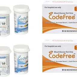 SD Codefree CODE FREE 200 Glucometer Strips image 4