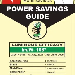 arkis 9 W Basic Standard B22 LED Bulb image 5