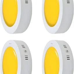 9 Watt CBL Round Surface LED Down Light Warm white, Pack of 4 Ceiling Light Ceiling Lamp-image-8