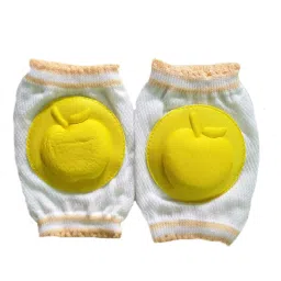 Soft Cushioned Yellow Baby Knee Pads-23