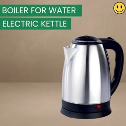 Electric Kettle With Stainless Steel Body 2 Litre for Boiling Water & coffeeN65 Electric Kettle-image-102