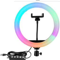kaku 10'' RGB LED Ring Tripod Stand 067 Ring Flash-image-23