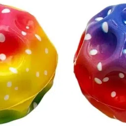 Moon Ball ,Soft Rubber Bounce Ball for Kids, Set of 2-7