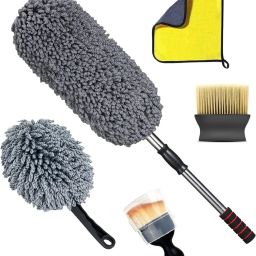 1 × Duster 1 x Mini Duster 1 x Brush 1 x Carpet Brush 1 x Microfiber Towel Combo-21