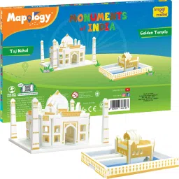 Mapology Monuments of India - Taj Mahal & Golden Temple - For kids Above 5 Years-30