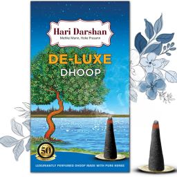 Deluxe Dhoop Non-Toxic Herbal Wet Dhoop Batti (10 Sticks in Each) Floral Dhoop-image-42