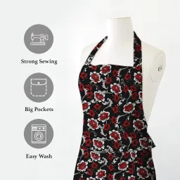 oasis Cotton Home Use Apron - Free Size image 2