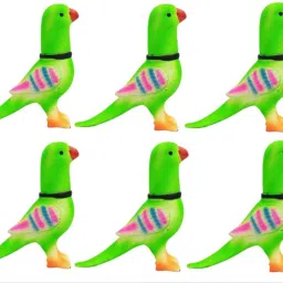 xParrot Toy with Sound for Kids and Baby | Pack of 6 | (Green Color)-image-43