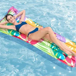 Inflatable Pool Float (1 Pack) Adult Pool Floaties, Swimming Water Floating Rafts for Pool, Lake, Beach, River Swim Floatation Swim Floatation Belt-image-93