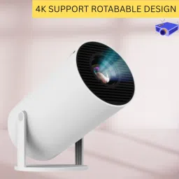 Guggu Mini HD Projector for Home 4KSupport With Built-in App Netflix/Prime/YouTubeG58 (4500 lm / 1 Speaker / Wireless / Remote Controller) Portable Projector-picture-10