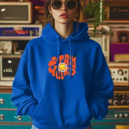 juneberry Women Full Sleeve Printed Hooded Sweatshirt-picture-16