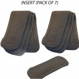 5 LAYERS INSERT. Reusable, washable 5 layer baby diaper's insert ONLY-picture-22