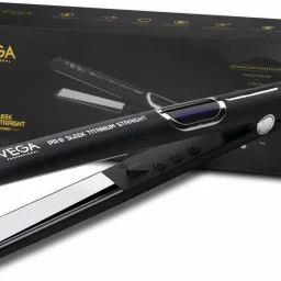 Vega Professional Pro Sleek Titanium Hair Straightener with 20 Sec Ultra Fast Heat Up, (VPPHS-02) VPPHS-02 Hair Straightener-image-58