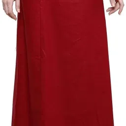 Queen Style 7 Part - Red Cotton Blend Petticoat-image-7
