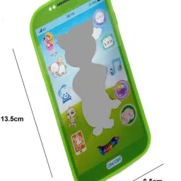 dherik tradworld My First Digital Mobile Phone with Touch Screen Feature, Amazing Sound and Toy for Kids (Multi Color Pack of 1) image 3