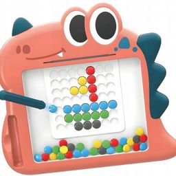 Magnetic Drawing Pad for Kids MagPad Board with Pattern Card Learning Puzzle Toy-image-98