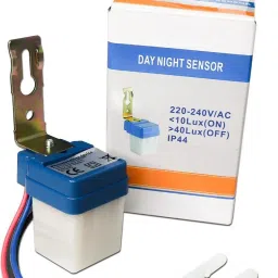 Electronic Spices AC DC 220V 10A Auto On Off Day/Night Photocell Sensor Photoswitch Light Sensor-7