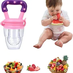Silicone Food/Fruit Nibbler, Soft Pacifier/Feeder for Infant Baby, BPA- Free-FD1 Teether and Feeder-15