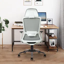 cellbell Rio Mesh Office Adjustable Arm Chair-picture-11