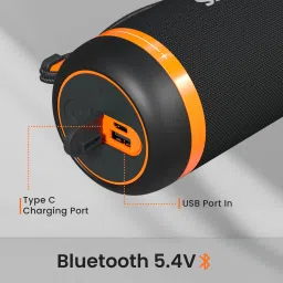 Portronics Breeze 7 15W Wireless Bluetooth Speaker,Rotational Volume Control,6 Hrs Playtime 15 W Bluetooth Speaker image 2