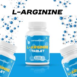 captainfitness L-Arginine Tablets – Nitric Oxide Booster for Muscle Pump & Stamine|010| image 5