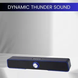 FRONY Bluetooth (PORTABLE HOME TV SOUNDBAR) Dynamic Thunder Sound 2400mAh BatteryA127 20 W Bluetooth Soundbar-picture-11