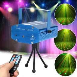 AUTO/VOICE CONTROL LED LASER STAGE LIGHT PROJECTOR WITH REMOTE FOR XMAS PARTY-a8 Shower Laser Light-image-17