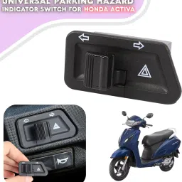 Universal Parking Hazard Indicator Switch For Honda Activa Bike Electric Regulator-image-68
