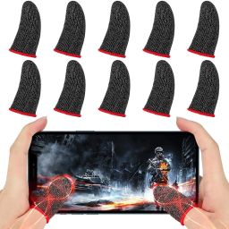 BATTLEGROUND MOBILE RED FINGER/THUMB SLEEVES FOR BETTER AND SMOOTH GAMEPLAY Finger Sleeve-image-41
