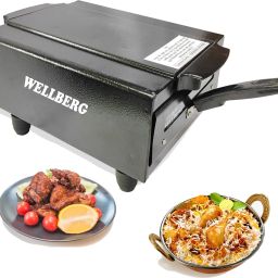 14-Inch Premium Pizza Oven for Oil-Free Grilling, Tandoori, and Healthy Cooking Electric Tandoor-11