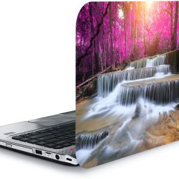 Digi2cart DYNAMIC DESIGN LAPTOP STICKER 15.5 Inch QTH-L17-1777 VINYL Laptop Skin Compatible for 15.5 inch-image-0