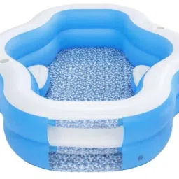 Inflatable Pool (IND*88) 270 x 198 x 51 cm Swimming Pools with free pump Inflatable Swimming Pool-11