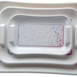 NEW SIMPL GLUEY TRAY 3 PCS SET AK Tray Serving Set-0