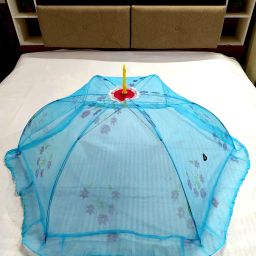 Polyester Infants Printed Fancy 6 Stick Round Shape Baby Mosquito Net 0 TO 2 Years Mosquito Net-39