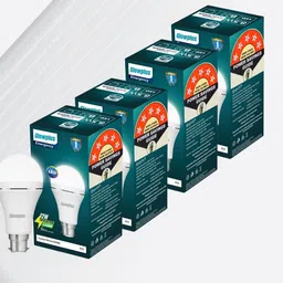 glowplus g Pk-4-12W LED Bulb for Automatic Backup 4 hrs Bulb Emergency Light-picture-15