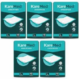 Underpads Large ,Size 60 x 90cm(PACK OF 5) Adult Diapers - L-image-55