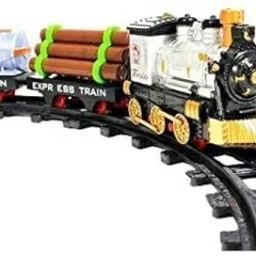 jolary Classical Train Toy Set with Light and Sound Track Set image 4