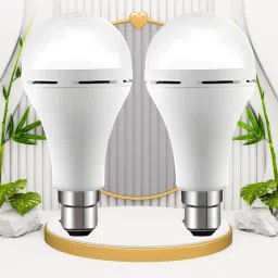 Emergency 15W Inverter LED Bulb with 1200mAh Rechargeable Battery Pack of 2 A251 4 hrs Bulb Emergency Light-image-96