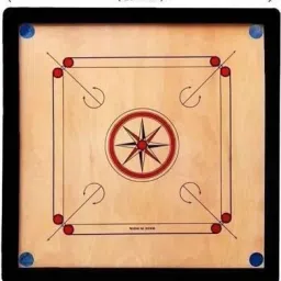 6mm Ply 26 Inch CarromBoard with CrystalCoins Striker Powder Medium Size 74 cm 74 cm Carrom Board-image-25
