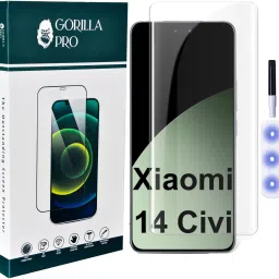 GORILLA PRO Tempered Glass Guard for Xiaomi 14 CIVI, Xiaomi 14 CIVI 5G-24