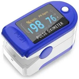 buddha BUDDH Pro Serie Fingertip Pulse Oximeter Blood Oxygen Saturation Monitor with Silicon Cover, Batteries and Lanyard (Royal Blue) Pulse Oximeter-22