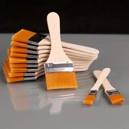 Artistic Flat Painting Brush | Acrylic | Watercolor | Gouache & Oil Painting | Artistic Flat Painting Brush | Wash Brush Set of 12 Flat-image-64
