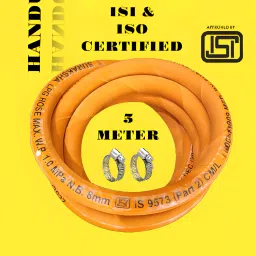 5 Meter ISI & ISO CERTIFIED Gas Pipe Super Suraksha Fine Quality(cm-500/Foot-16) Hose Pipe-picture-25