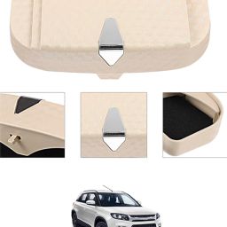Beige Sunglass Protective Holder For Car Dashboard Universal 300 White Car Sunglass Clip Holder-image-69