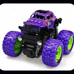 Wlco-Monster Truck Cars Push and Go Toy Truck Friction Cars 4 Wheel-image-99
