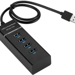 Etake 4 Port USB HUB SuperSpeed 3.0 Portable Mini-Hub "Parking Strip" For Pendrive, Mouse, Keyboards, Camera, Mobile, Tablet, PC, Laptop USB Hub-image-92